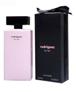 عطر ادکلن زنانه نارسیسو رودریگز صورتی فراگرنس ورد ردریگز فور هر (Fragrance World Narciso Rodriguez for Her Eau de Parfum)