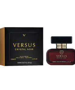 عطر ادکلن زنانه ورساچه کریستال نویر فراگرنس ورد ورسوس کریستال نویر (Fragrance World Versace Crystal Noir)